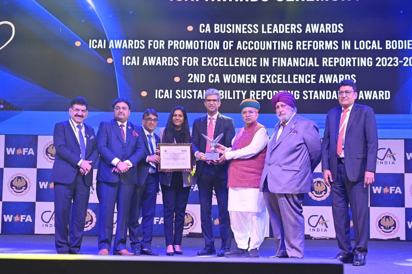 ICAI Silver Shield for Excellence in Financial Reporting.