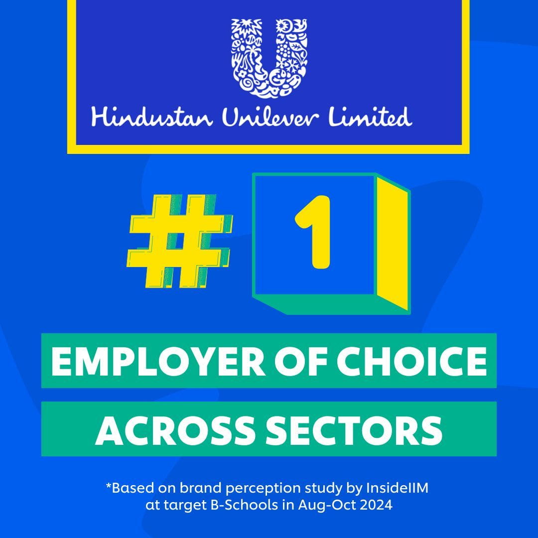No. 1 Employer of Choice across sectors