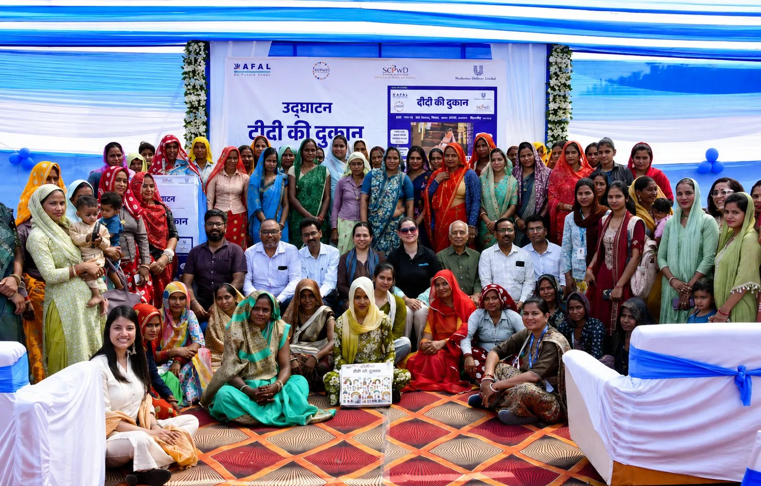 Group of women at a SAFAL event